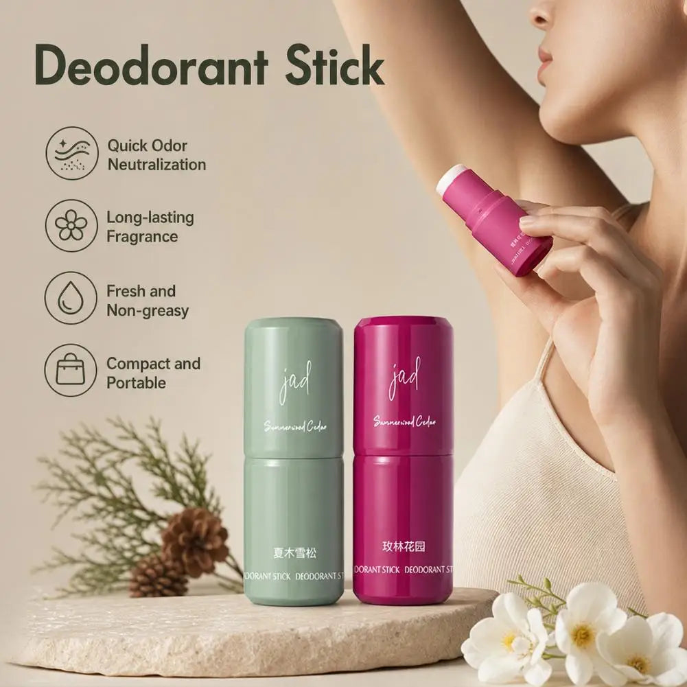1pcs Antiperspirant Deodorant Under The Armpit Solid Perfume Cream Lasting Fragrance And Reducing Odor Antiperspirant Stick 7g