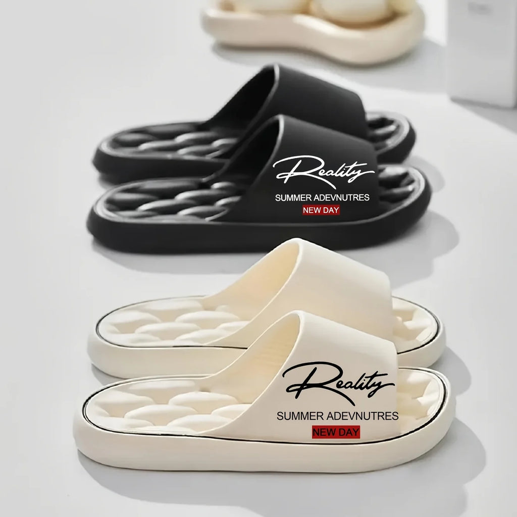 Summer innovative design EVA men's shoes, soft and lightweight home slippers, suitable for indoor and outdoor leisure activities