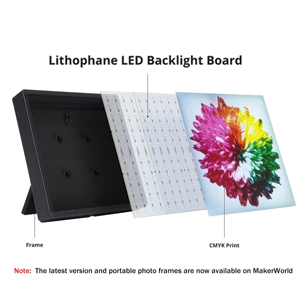 KC010 Lithophane CMYK PLAFilament 3D FDM Printer Filament for 3d print photos photo frame Back Light Plate 1.75mm pla Lithophane