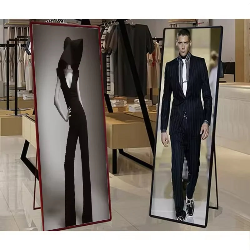 GOB P2 Foldable LED Poster Portable Digital Signage Indoor Mall Advertising Banner Screen