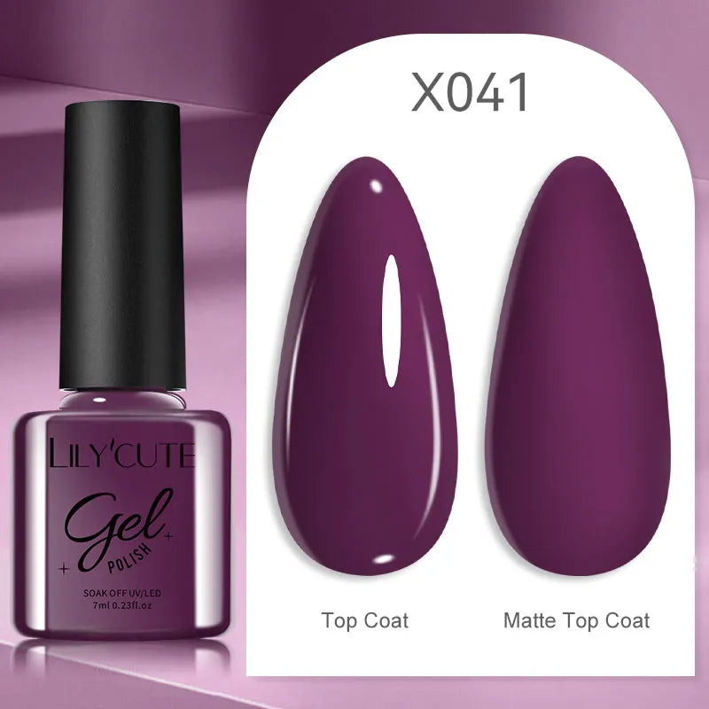 LILYCUTE 7ml Gold Coffee Cat Magnetic Gel Nail Polish Autumn Winter Nails Ultra Shine Moonlight Semi Permanent UV Gel Soak Off
