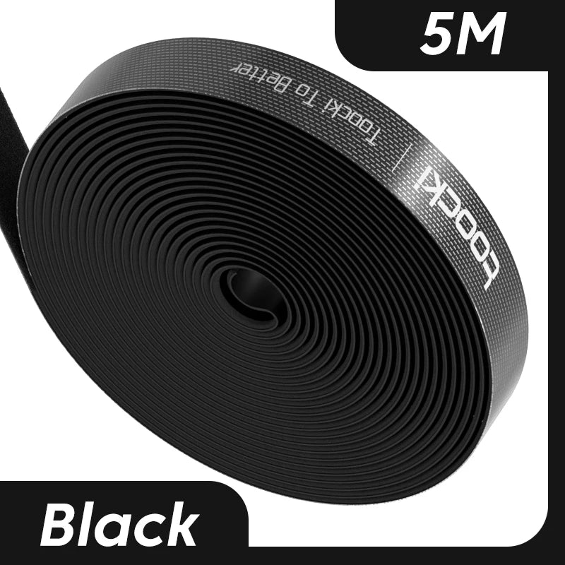Tookki cable manager cable manager wire tie telephone accessories Velcros manager cable protection tape wrapper