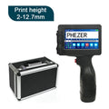 For Hp Phezer P17 2026 Handheld Inkjet Printer with 12.7mm Metal Case Prints QR Code Barcode Batch Date Serial Number Logo