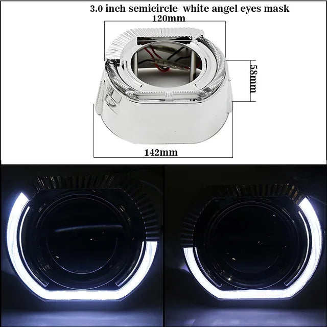 SANVI F50 Bi LED Projector Lens 3 Inch for Hella G5 3R Projector Headlights Auto Lamp H1 H4 H7 9005 9006 9012 Car Light Retrofit