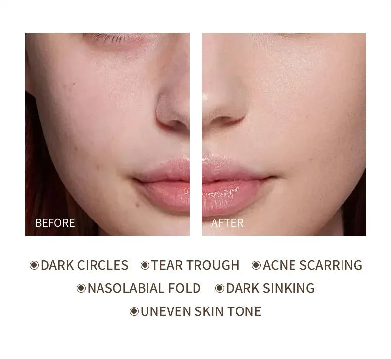 Matte Foundation Cream Stick Boosted Skin Tint Silky Texture Moisturizing Lasting Coverage Concealer Base Even Skin Tone Makeup