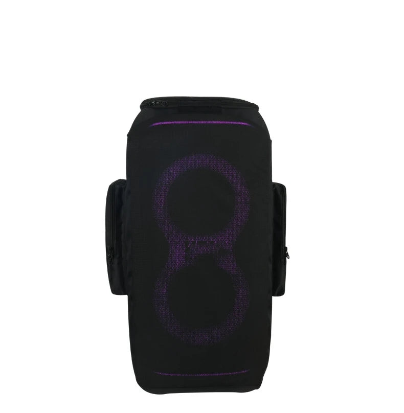 Protective Case For JBL PartyBox STAGE 320 Speaker, Travel Carrying Case Dust Cover with Double Pocket Nylon Mesh Sound Cover