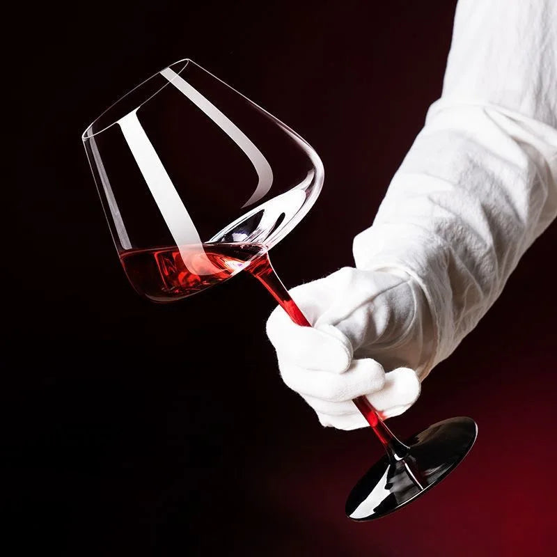 New Wine Glass Light Luxury High Value Crystal Glass Red Wine Glass Household High Value Goblet High Grade Wine Glasses