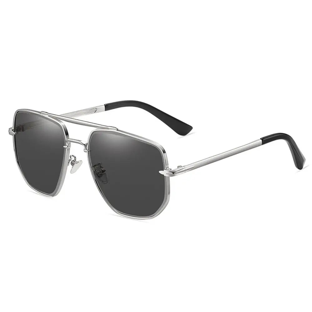 Retro Metal Frame Sun Glasses Driving Polygon Sunglasses Sun Glasses Polarized Sunglasses for Men Men's Shades