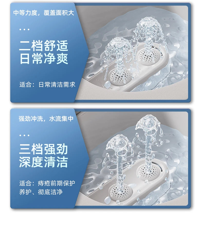 ‌Electric Hands-Free Bidet System,Antibacterial Detachable Basin Kit,ClinicalGrade Sitz Bath,Postpartum Herbal Steaming Solution