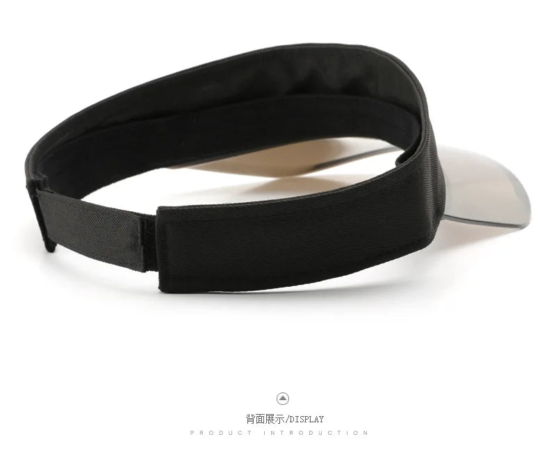 Women's open-top hat, Japanese and Korean style, sun protection, no-top sun hat for outdoor sports
