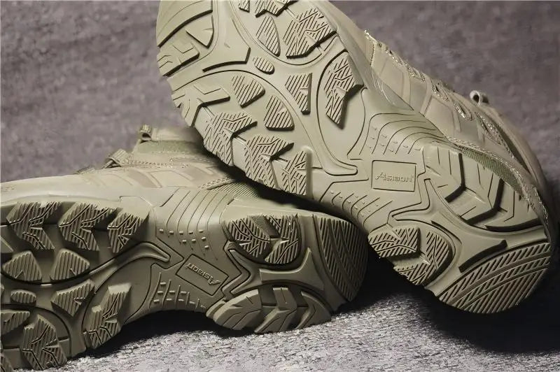 Cavalry RG Green 3D Tactical Boots Hiking Boots Green OD Green Zone Combat Boots Outdoor Sports Tactical Boots