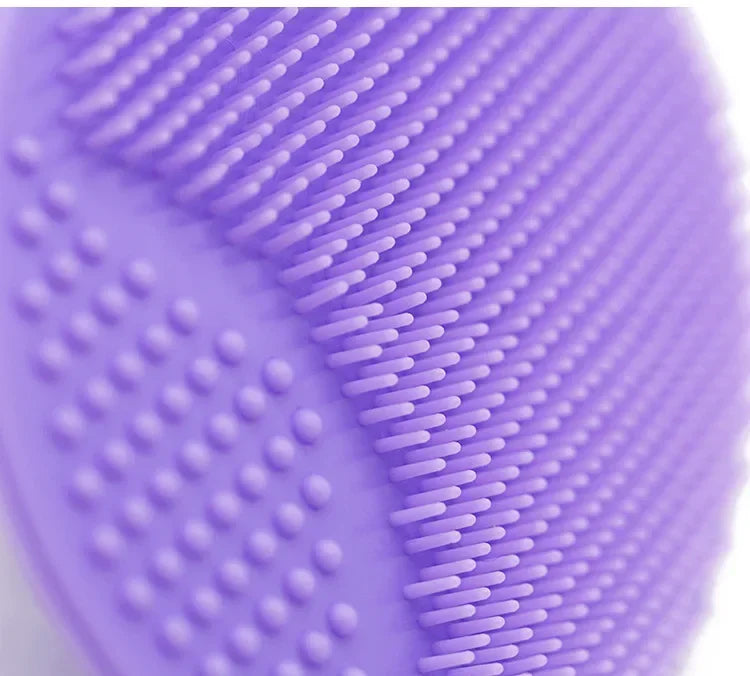 Silicone Face Scrubber Facial Cleansing Brush Face Exfoliator Blackhead Acne Face Wash Brush for Deep Cleaning Skin Care