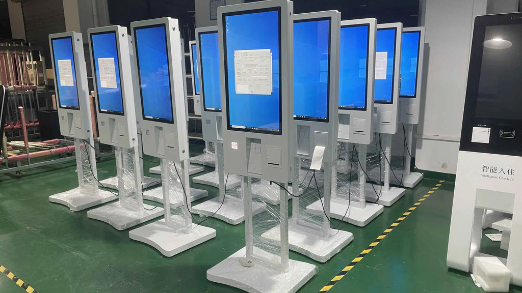 202627-Inch Self-Service Fast Food Payment Kiosk Touch Screen Cinema Ticket Vending Machine With SDK Function