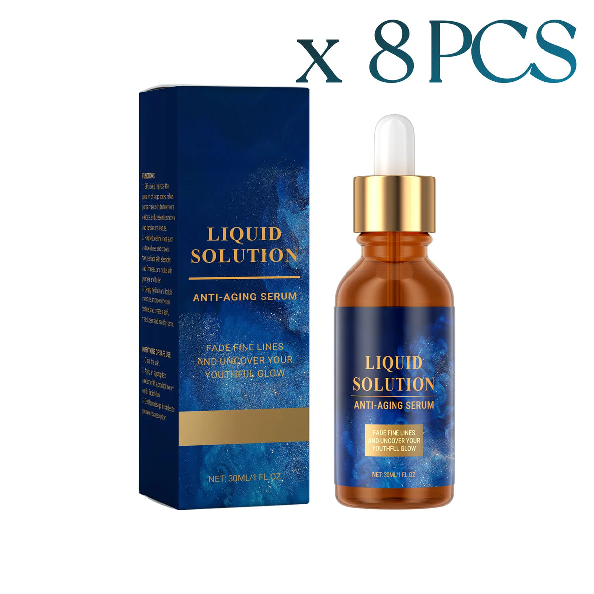 New Face Brightening Serum For Glowing Skin Tightening & Firming Skin Texture Repairing Essence Korean Collagen Face Serums 30ml