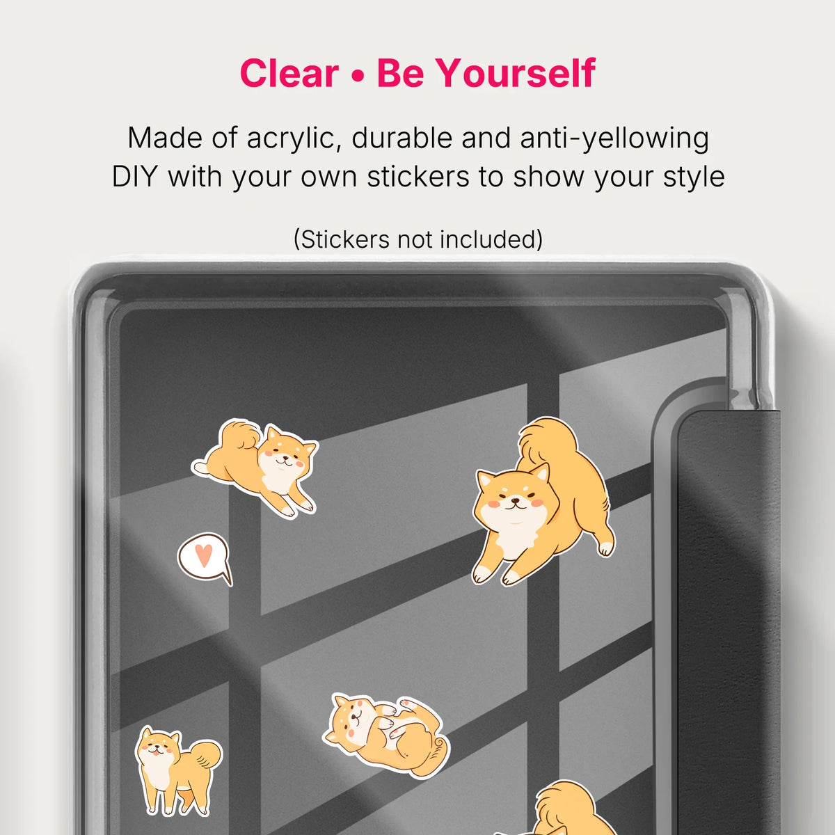 Murmole Library Checkout Card Magnetic Detachable Case for Kindle Paperwhite 12th Colorsoft 7" Kindle 11th 10th Basic Cover