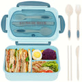 1pc Insulated Lunch Box, Bento Box for Students, Portable Sealed Compartment Lunch Container for Microwave,Back to School