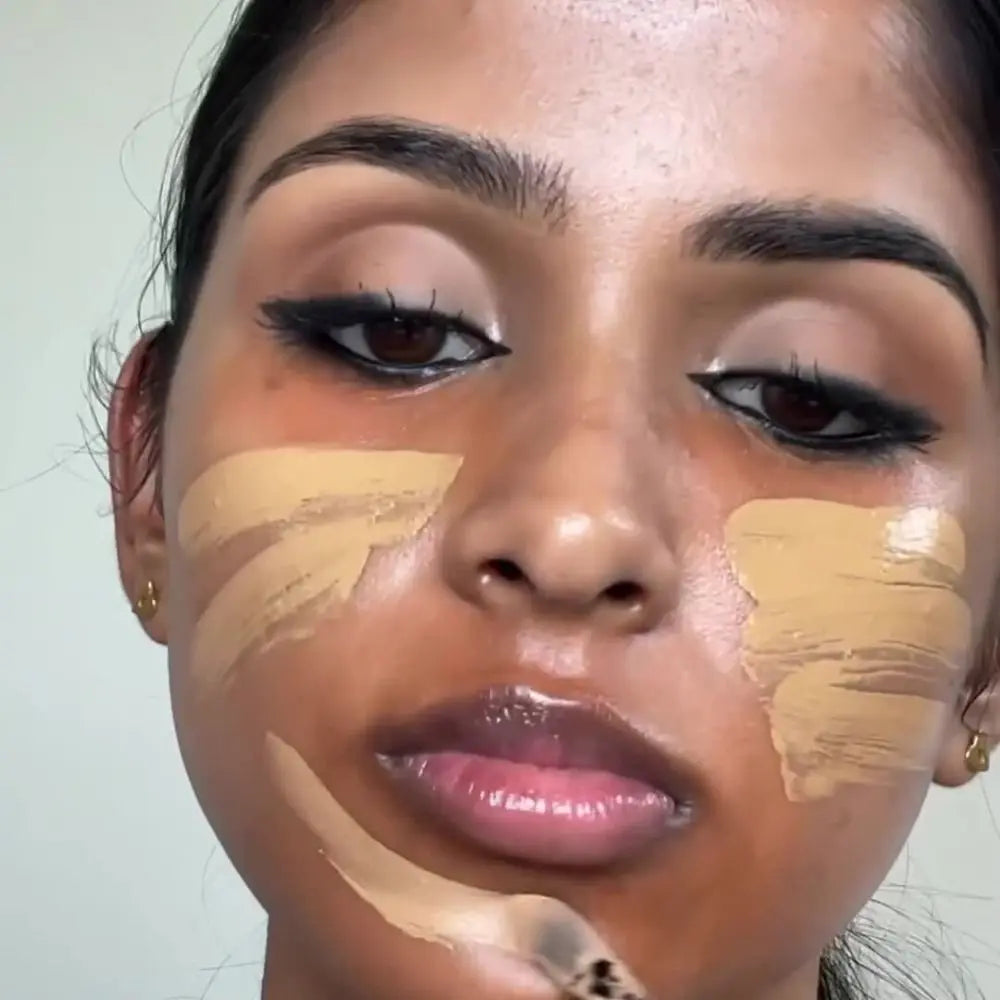 New Waterproof Liquid Foundation Matte Oil-Control Face Foundation Cream Natural Creamy Texture Foundation Concealer Cream
