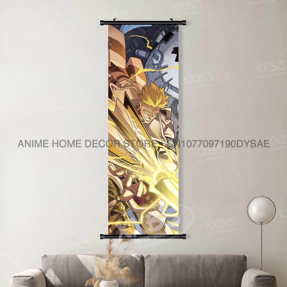 Canvas Home Decoration Poster For Anime Gachiakuta Character Print Scrolls Pictures Wall Art Hanging Painting Bedside Background