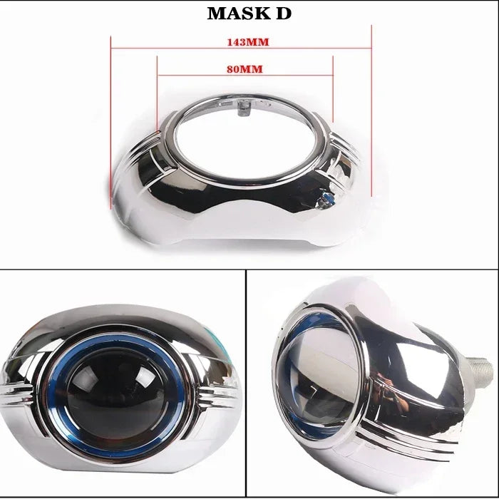 SANVI 3.0 Bi LED Lenses for Headlights Ice Lense Auto LED Projector Headlight Hella G5 3R Projector 110W Car Light Retrofit