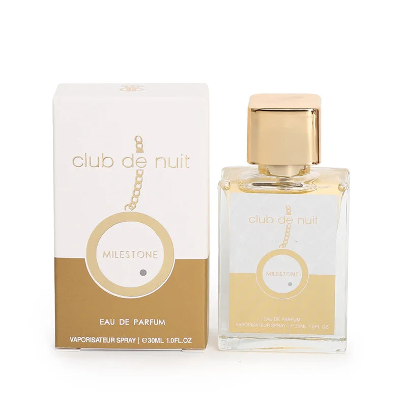 Arabian Brand Perfume Classic Cologne Creamy Muffin Woody Scent Long-lasting Fresh Unisex Fragrance Spray Charming Perfume 30ml