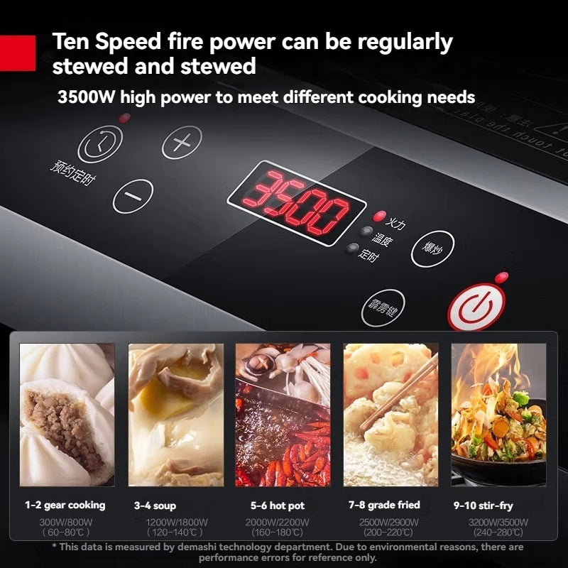 Commercial Induction Cooker 3500w High-power Hotel Flat Induction Cooker