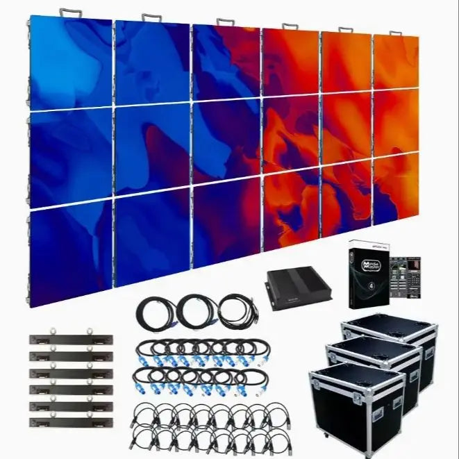 Hot-selling custom-made indoor P2.976 LED screen/LED video wall from Chinese factory