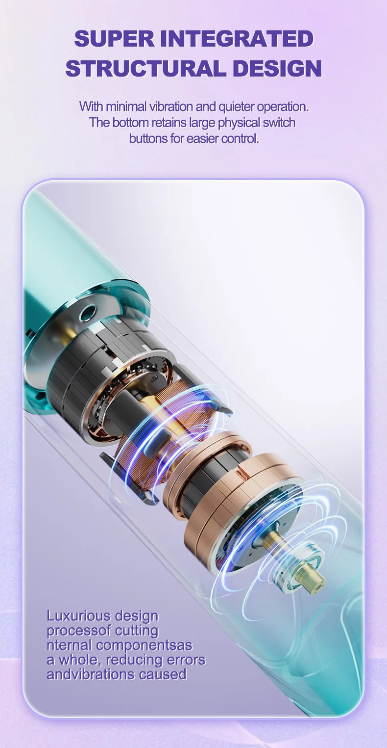 Ybeauty wireless dual battery embroidery machine P9 style with needle, contact lens, eyebrow tattooing machine
