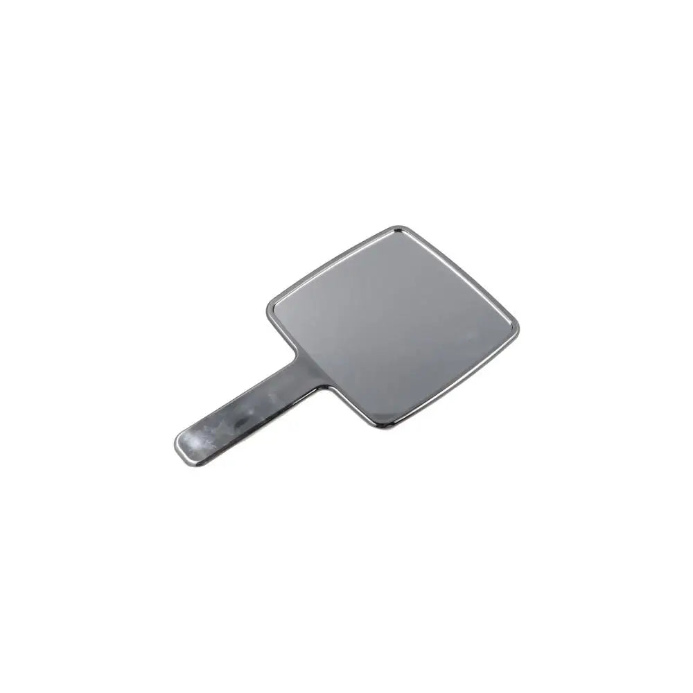 Beauty High Definition Handheld Mirror Liquid Shape Silver Makeup Mirror Fashion Travel Vanity Mirror Household