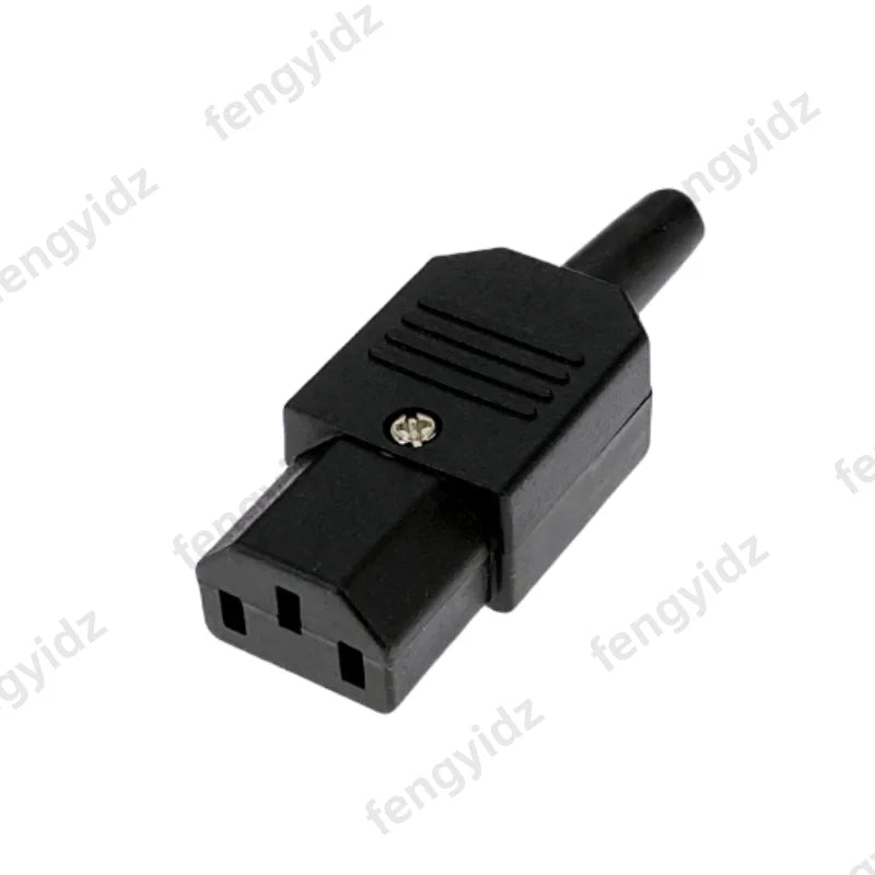 IEC320 C14 C13 Electrical AC Socket 3 Female Male Inlet Plug Connector 3pin Socket Mount