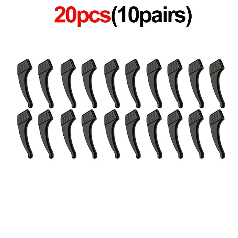 Silicone Ear Hook Anti-slip Glasses Leg Ear Sleeve Bracket Fastener Sunglasses Accessories Grip Anti-fall Eyewear Holder