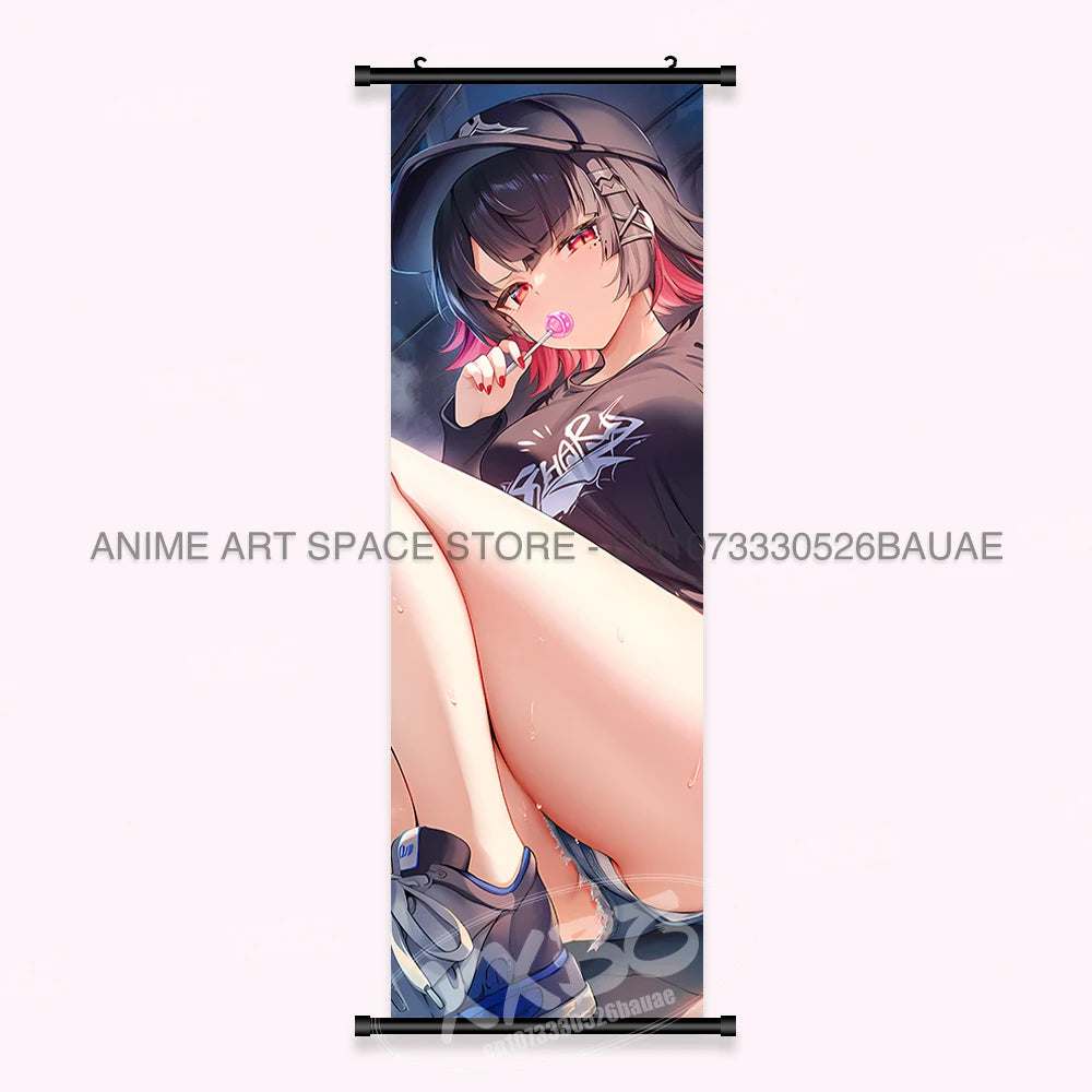 Game Home Decoration Scrolls Pictures Anime Wall Art Canvas Hanging Painting Bedside Background Posters For Zenless Zone Zero