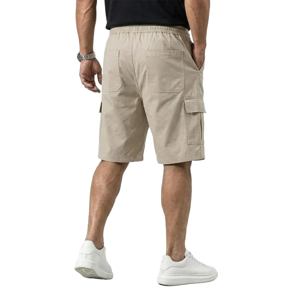 Multi-Pocket Cargo Short Pants Summer Knee Pants Jogging Gym Man Casual Work Short Man Beach Tactical Shorts Baggy Pants Men