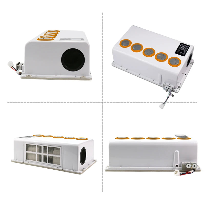 12V 24V Universal Refrigeration Automobile Air Conditioner Wall-mounted Evaporator Assembly For Engineering Vehicle Truck RV