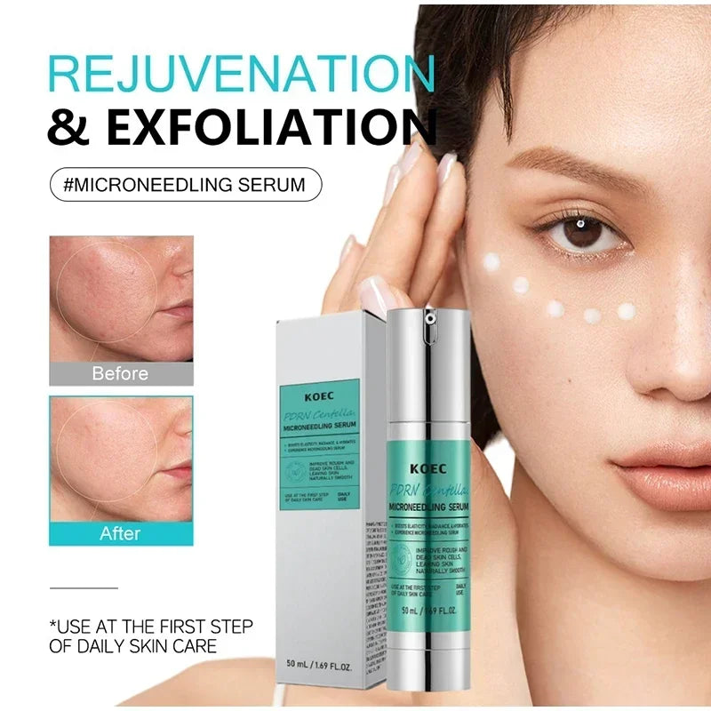 PDRN Centella Asiatica Firming Serum, Soothing Repair Moisturizing Essence, Hyaluronic Acid Deep Nourishing Face Cream Capsule