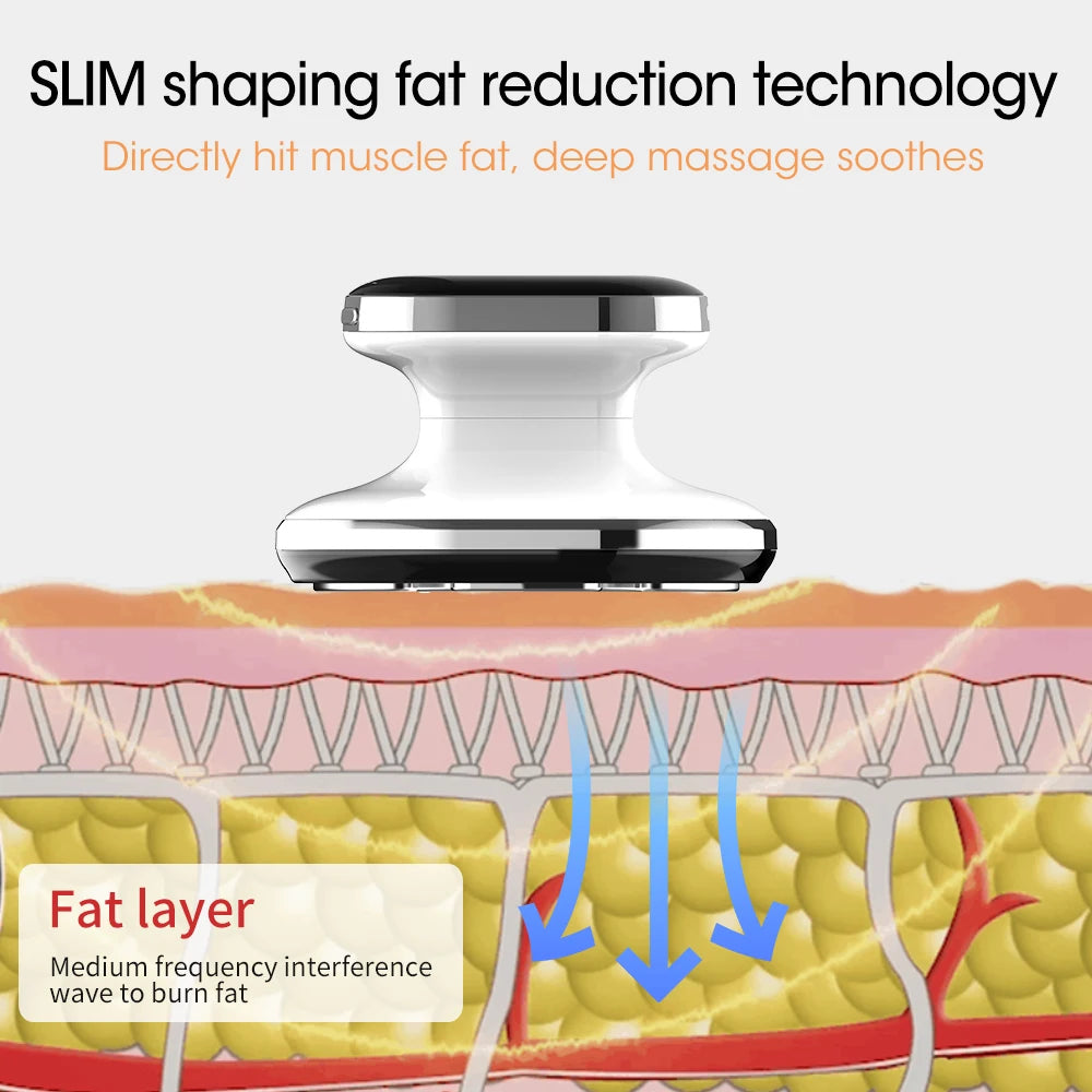 EMS RF Radio Frequency Body Slimming Machine Fat Burner Belly Fat Removal Lose Weight Cellulite Massager Shaping Beauty Device