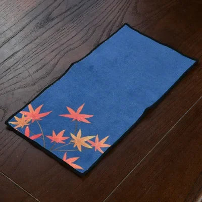 Suede Tea Towel Household Zen Tea Table Tea Cloth High-Grade Absorbent Clay Tea Mat Kung Fu Tea Tea Napkin Tea accessories