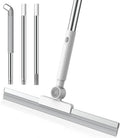 52-Inch Adjustable Floor Squeegee, 180° Rotating Head for Water Removal on Tile, Glass, Garage, Pet Hair