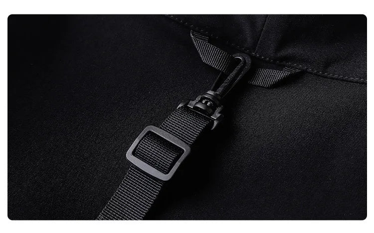 2023 Ribbon Hip Hop Punk Techwear Kimono Oversized Shirts Mens Japan Style Harajuku Casual Cargo Shirt Cloak