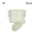 Useful 5Pcs/set Anti Odor Pest Floor Drain Stopper Shower Floor Strainer Plug Sewer One Way Valve Seal Drainer Cover