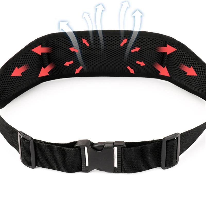 Waterproof Sports Waist Bag for Invisible Close Fitting Running Belt Anti Theft Lightweight Fitness Jogging Outdoor Travel