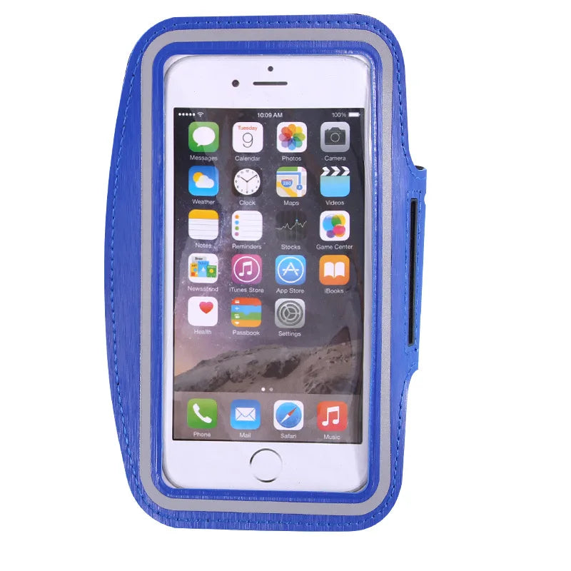 5 Inch Mobile Phone Armband Outdoor Sports Smartphone Holder Gym Running Phone Bag Arm Band Cases for Samsung for IPhone Holder
