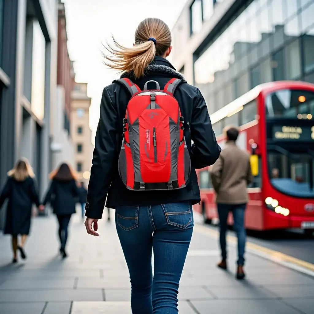 40L Large Capacity Backpack Laptop Bag Durable Outdoor Sports Hiking Camping Backpack Travel Bag Travel