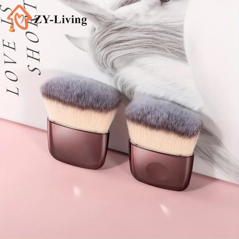 1Pcs Makeup Foundation Brush Blush Loose Powder Brush Kabuki Brush Multi-Function Cosmetics Make Up Brushes Beauty Supplies