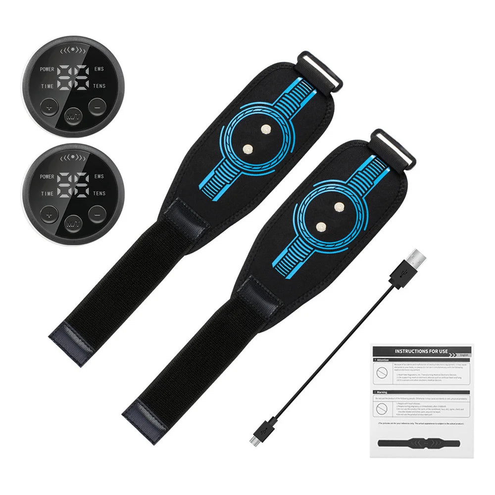 Intelligent EMS Belt Massage Set Full Body Muscle Stimulation Trainer Abdominal Fitness Device USB Charging Version