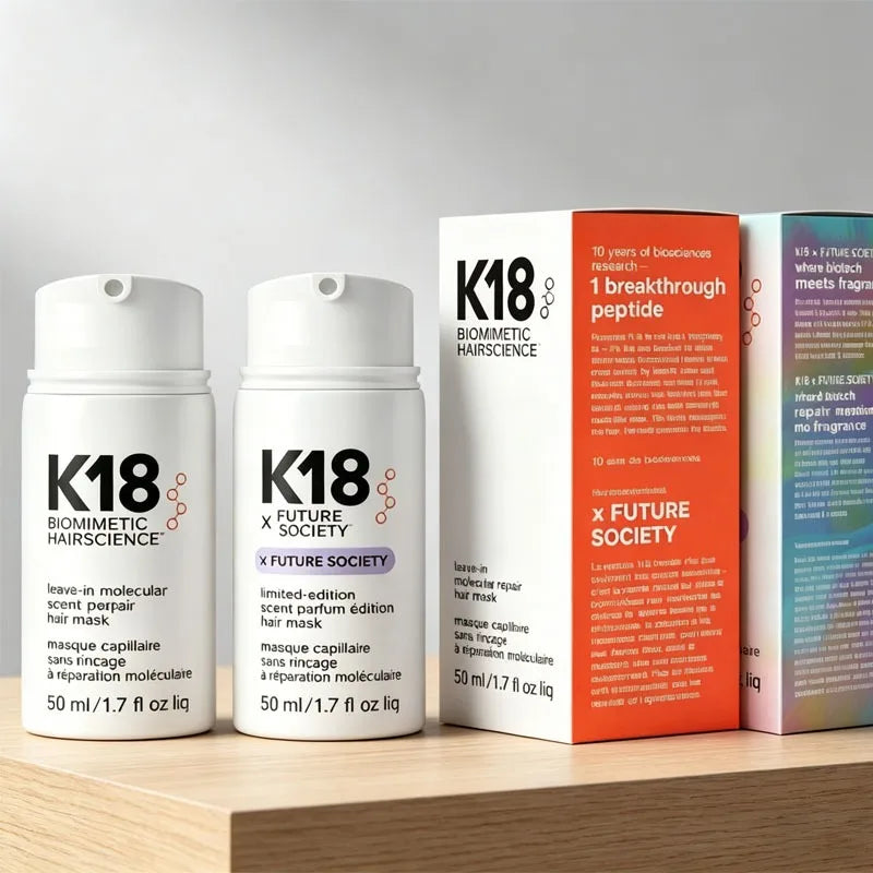 NEW K18 50ML Leave-In Molecular Repair Hair Mask Deep Conditioning Keratin Treatment Soften Hair  Healthy Smoothing Hair Care
