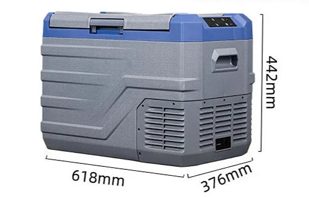 35L Car Fridge, 12V/24V Portable Refrigerator with APP Control, Compressor Cooler for RV/Truck/Camping, -20℃~20℃, Freezer