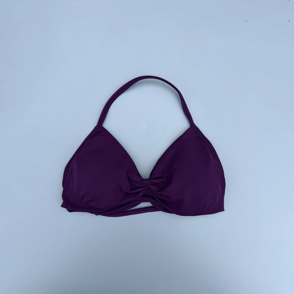 Sports Strappy Bra Yoga Underwear Women Gym Crop Top Running Exercise Backless Bra Support ActiveWear Fitness Workout Halter