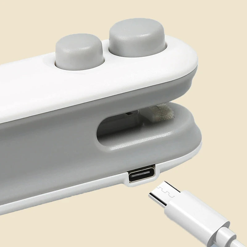 Mini Heat Bag Sealing Machine Plastic Bag Sealer Portable Food Bag Heat Sealer Machine Opening Machine Kitchen Gadgets