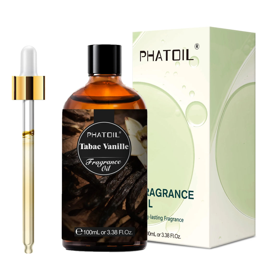PHATOIL 100ml Oud Warmth Fragrance Oil For Diffuser Aromatherapy Warm Santal Vanilla Amber Black Orchid Aroma Fragrance Oils