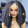 12A Dark Brown Vietnamese Burmese Curl Virgin Hair Front Glueless Transparent HD 180% Density Medium Length Double Drawn Baby